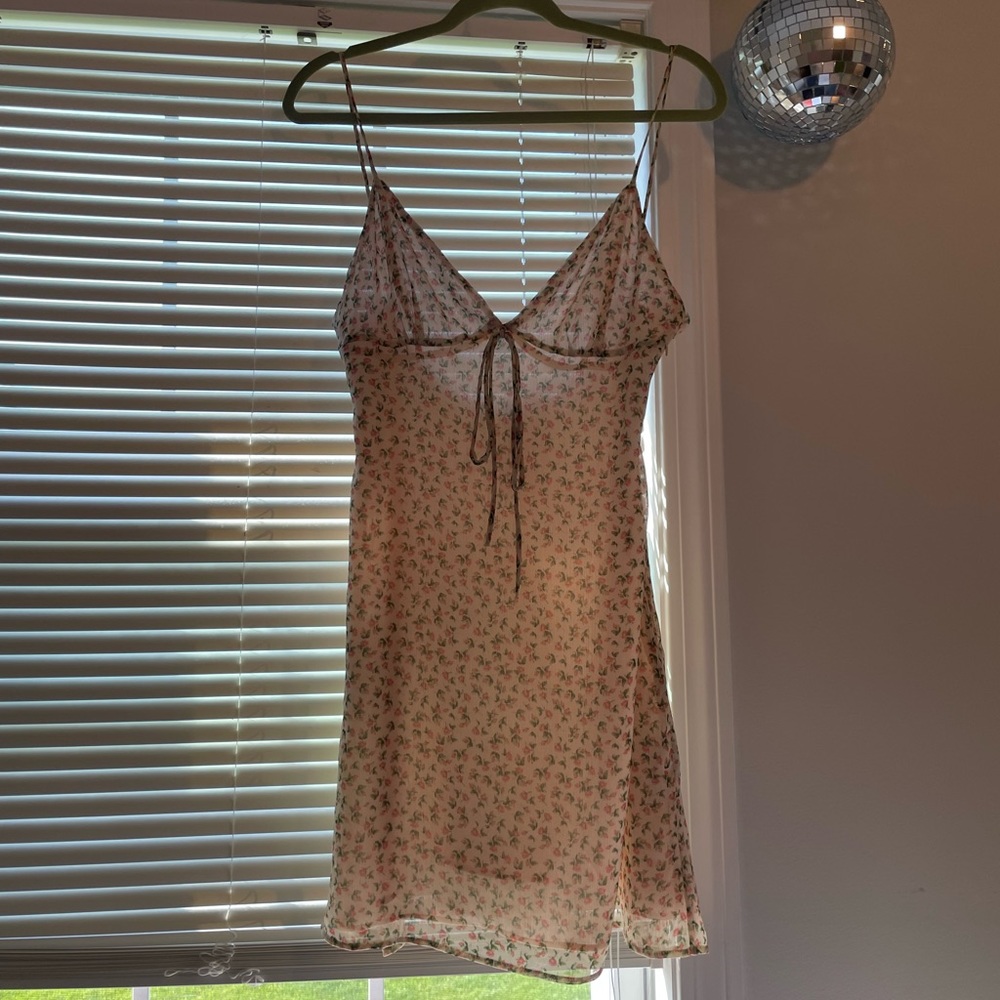 flower ZARA dress size: s